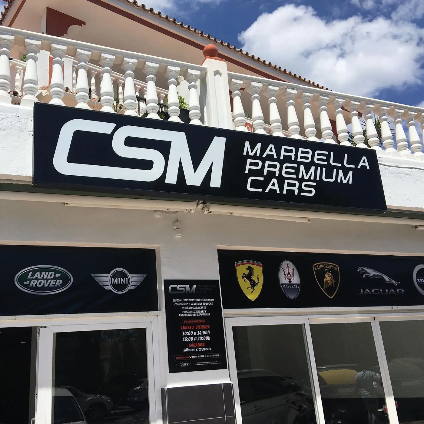 Fachada CSM Marbella Premium Cars