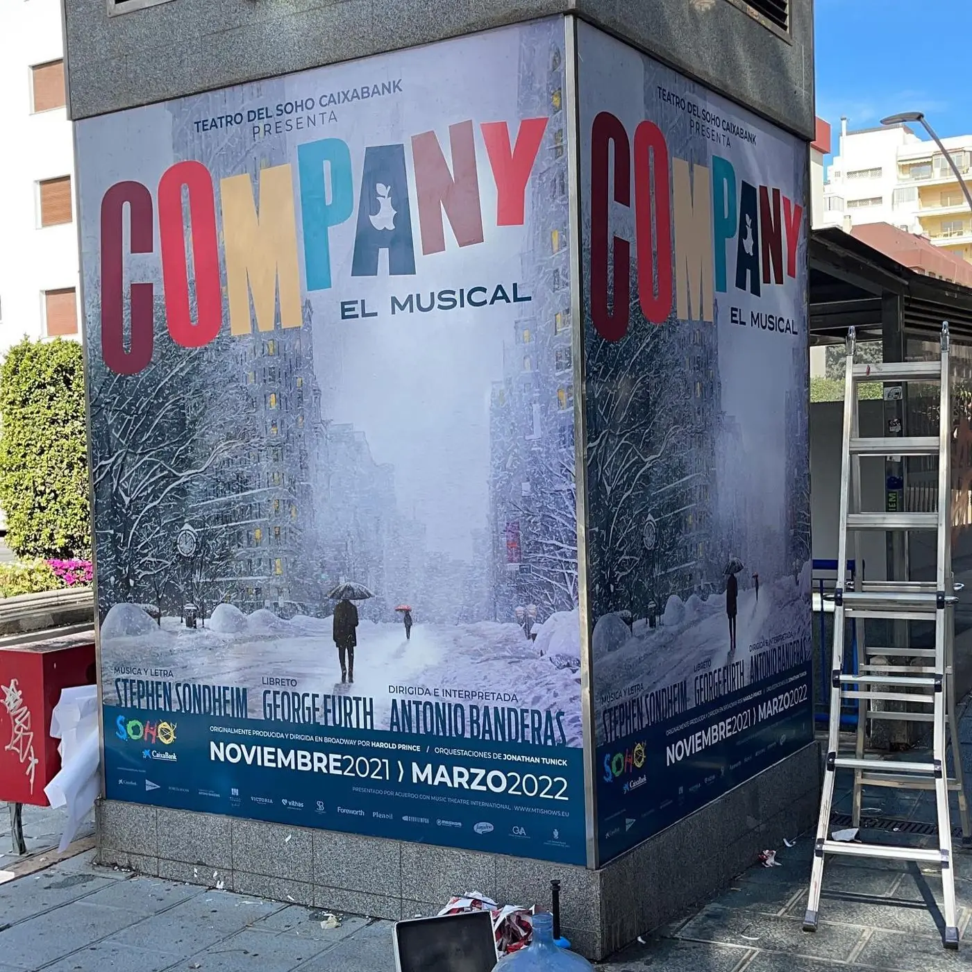 Vinilo impreso de gran formato